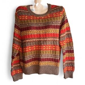 GAP Multicolor Knit Sweater